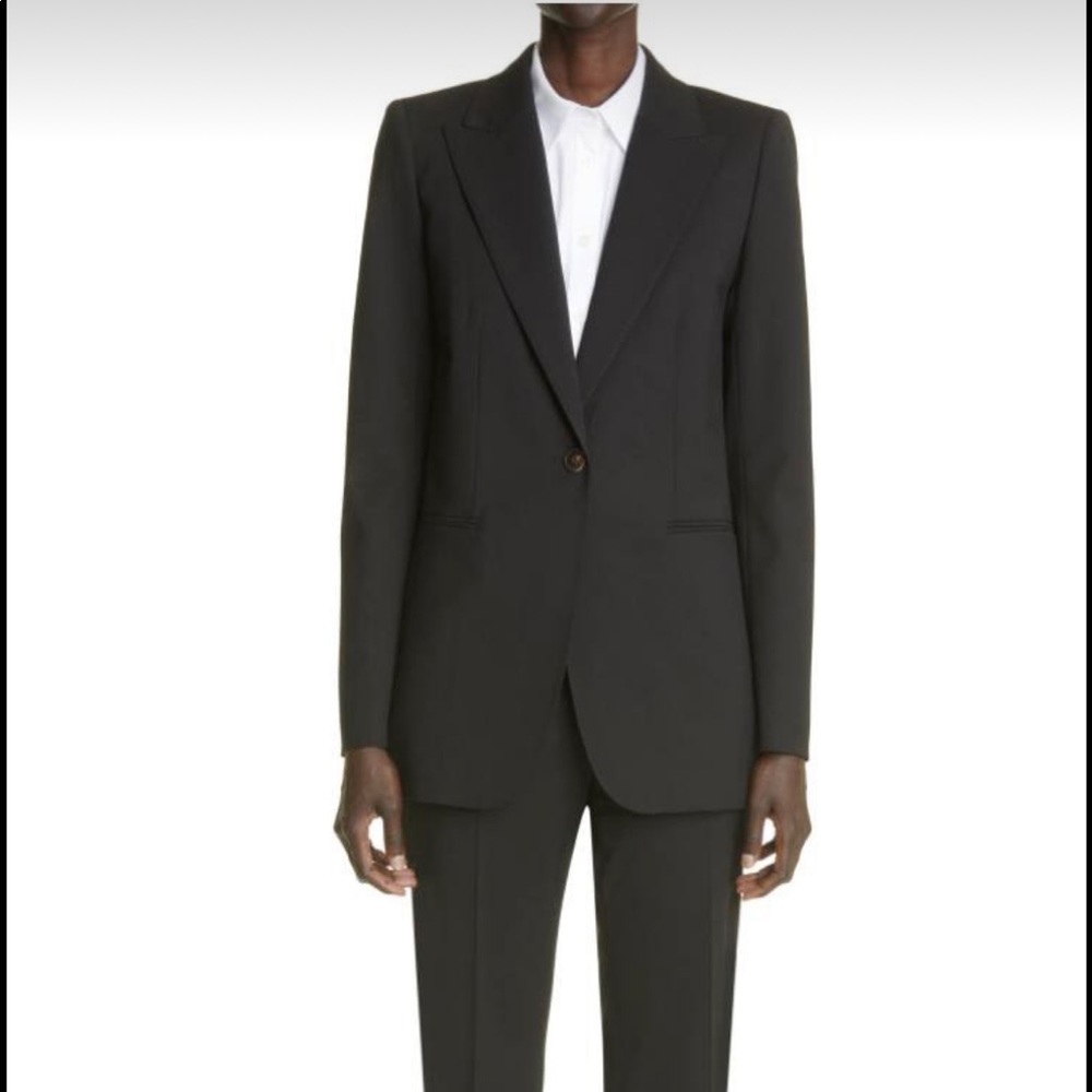 Lafayette 148 New York Stretch Wool Blazer